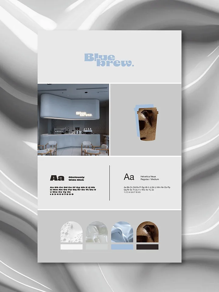 BlueBrew London brand presentation